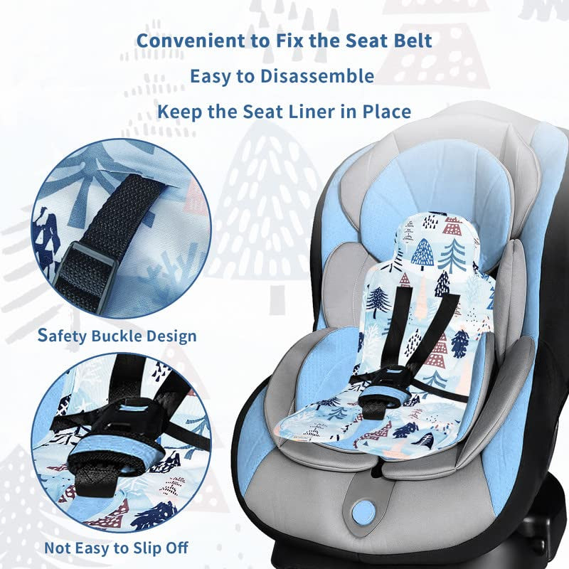 Gel Car Seat Cooler Pad for Children,Summer Breathable Ice Stroller Cooler Mat,Multifunctional Baby Cooling Pad Suitable for Stroller, Baby Dining Chair, Child Safety Seat