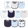 Infant Boy Cotton and Polyester Bibs 10Pk, Im Whaley Handsome, One Size