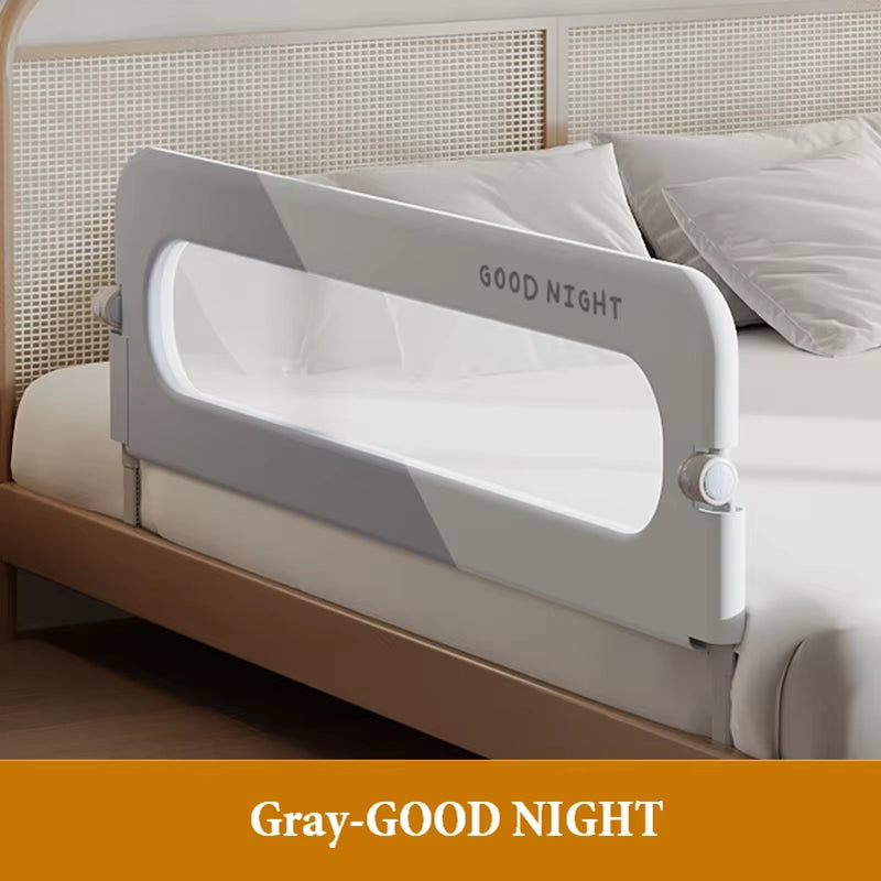 Bed Guardrail anti Fall Baby Safety Bed Barrier Portable Crib Cover Adjustable Bed Rail Guard Bedroom Crib Bumpers
