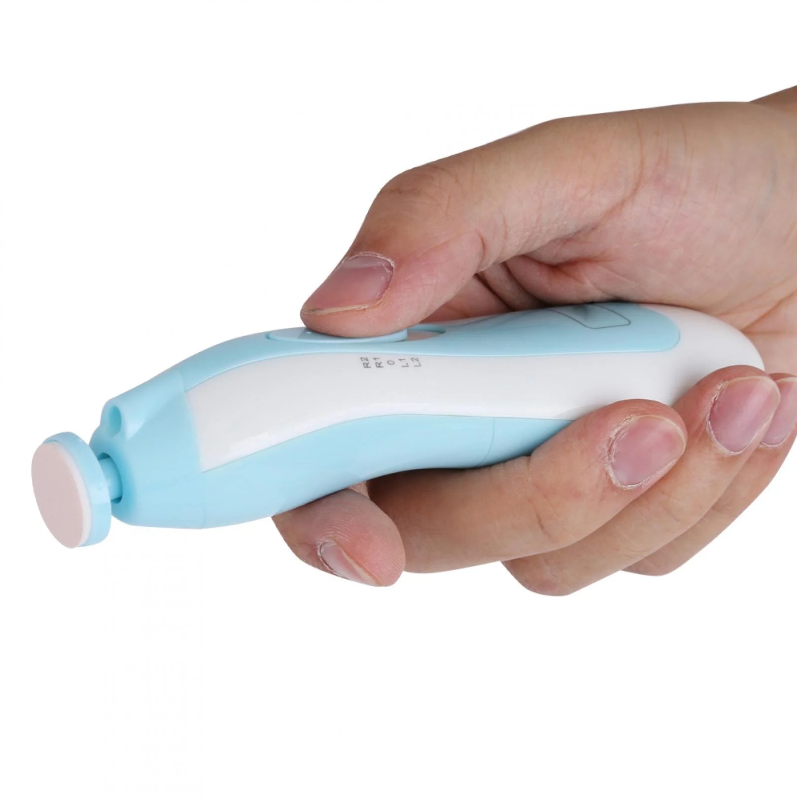 Baby Nail Trimmer, Newborn Infant Toddler Safe Electric Nail Clipper Grinding Polish and Trim Device for Toes & Fingernails-Care