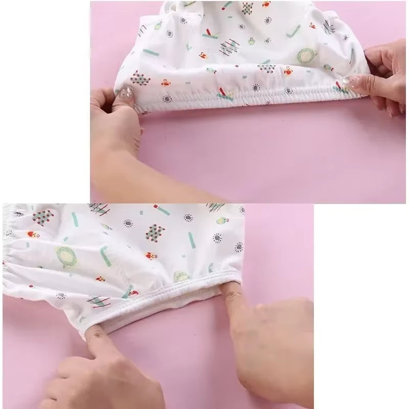 4Pc/Lot Baby Diapers Reusable Training Pants Washable Cloth Diapers Nappy Underwear