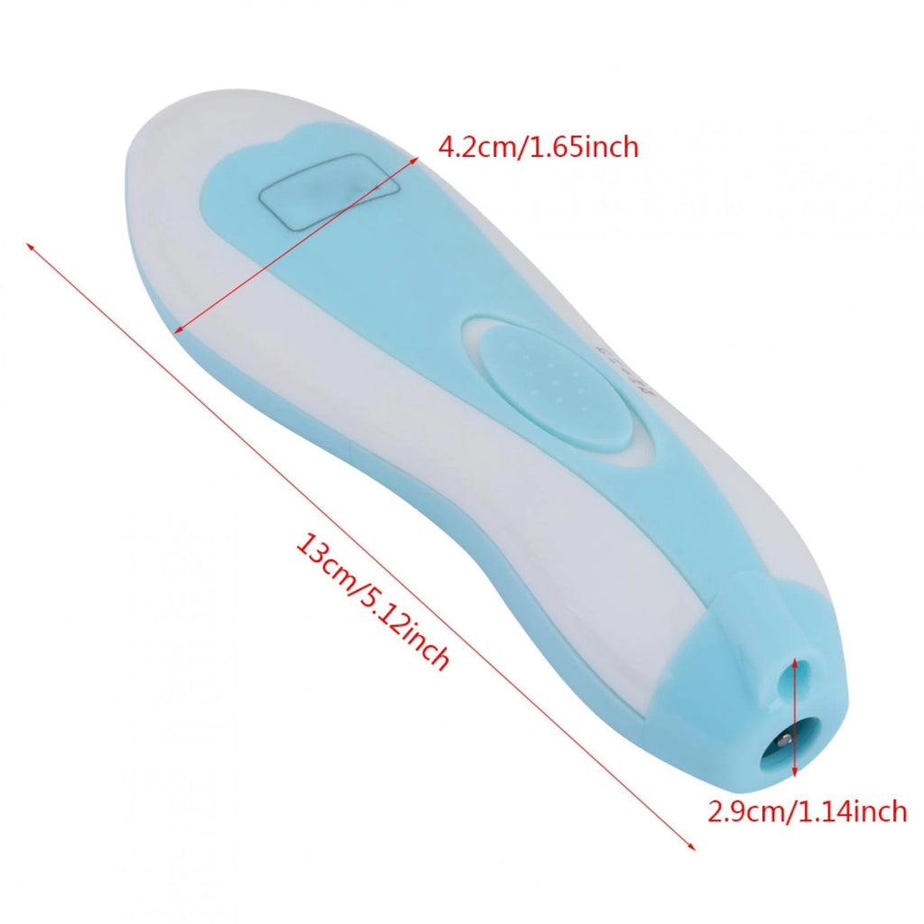 Baby Nail Trimmer, Newborn Infant Toddler Safe Electric Nail Clipper Grinding Polish and Trim Device for Toes & Fingernails-Care